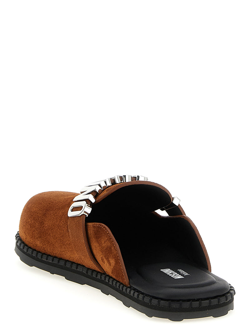 Moschino Moschino Suede Sabots