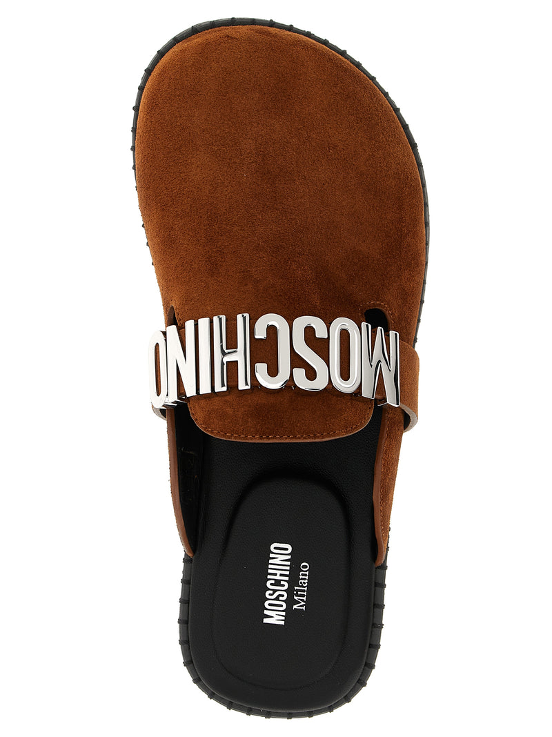 Moschino Moschino Suede Sabots