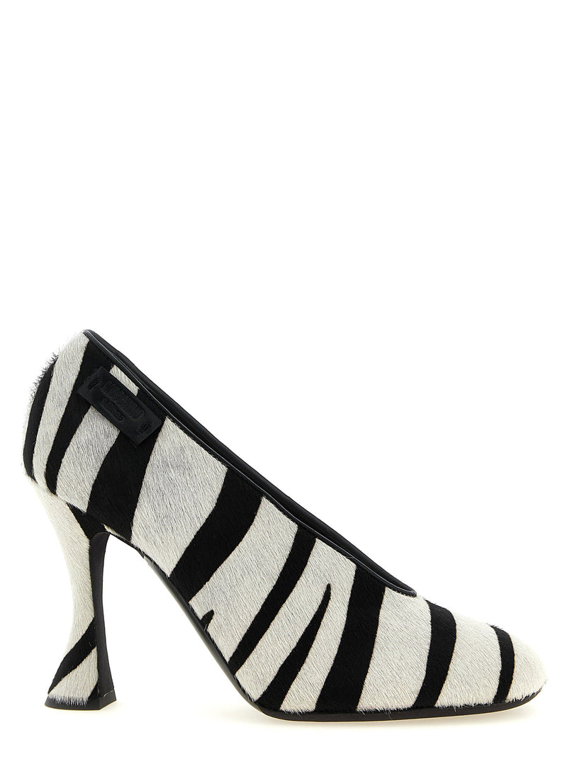 Moschino Moschino Zebra Pony Pumps