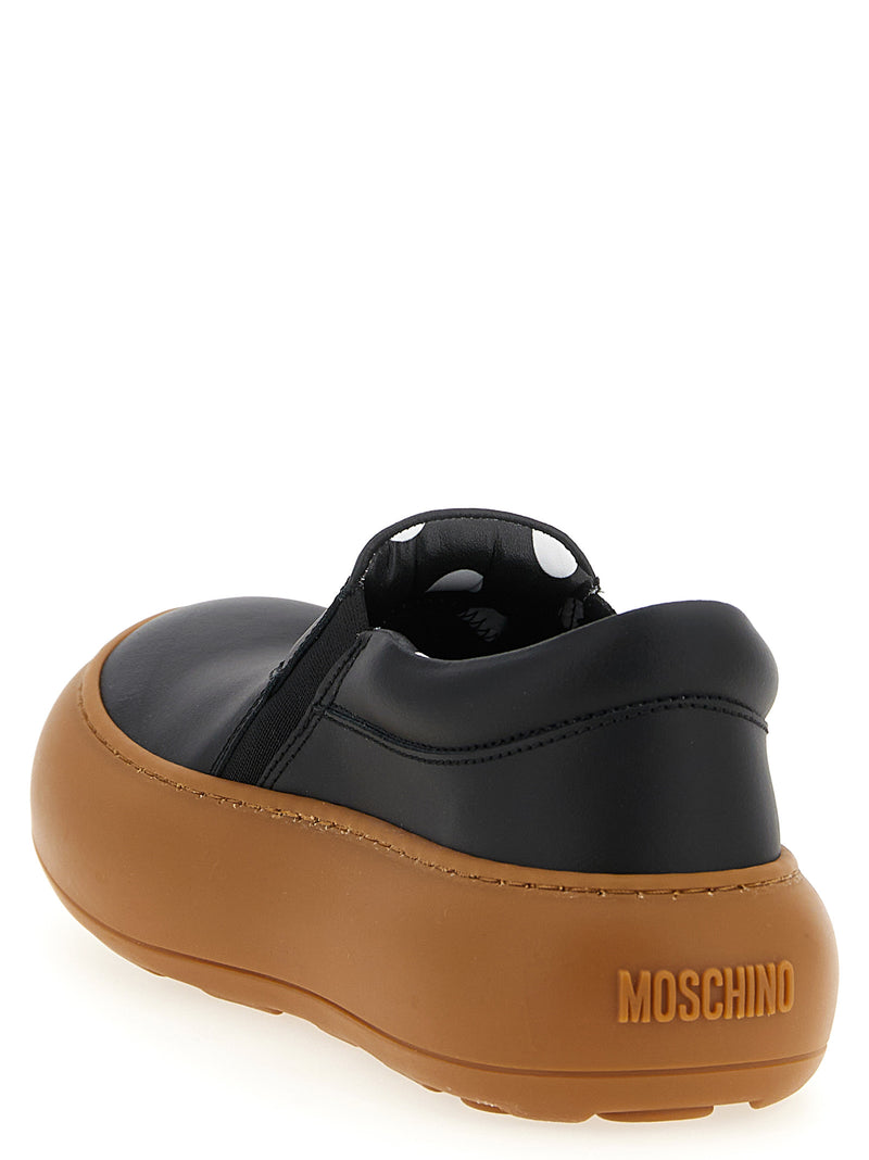 Moschino Ollie Sneakers - Leather - Style 5G1NMF0000 | Urbalenti™ NYC