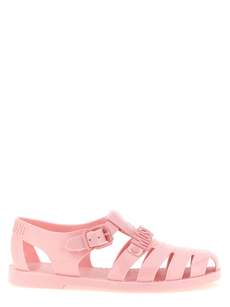 Moschino Jelly Sandals | Urbalenti™ NYC
