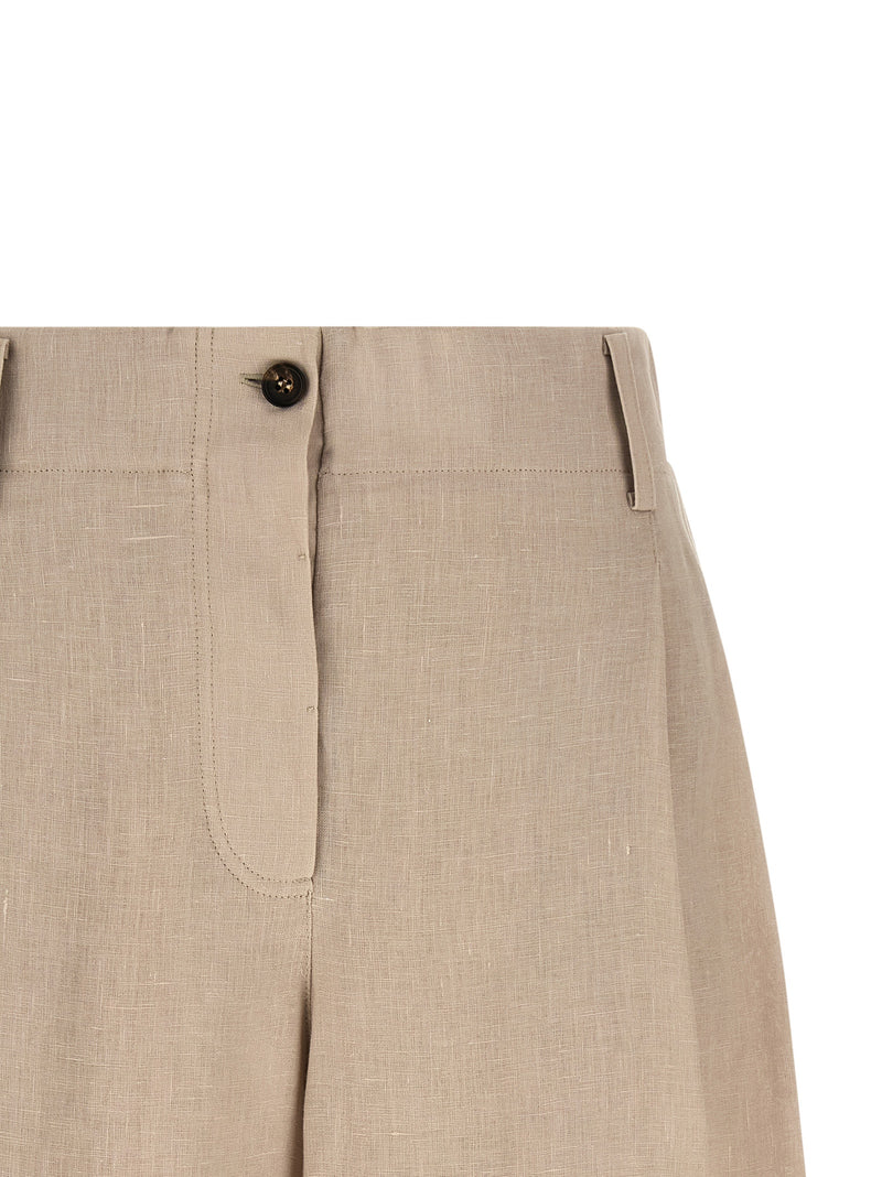 Brunello Cucinelli Linen Shorts | Urbalenti™ NYC