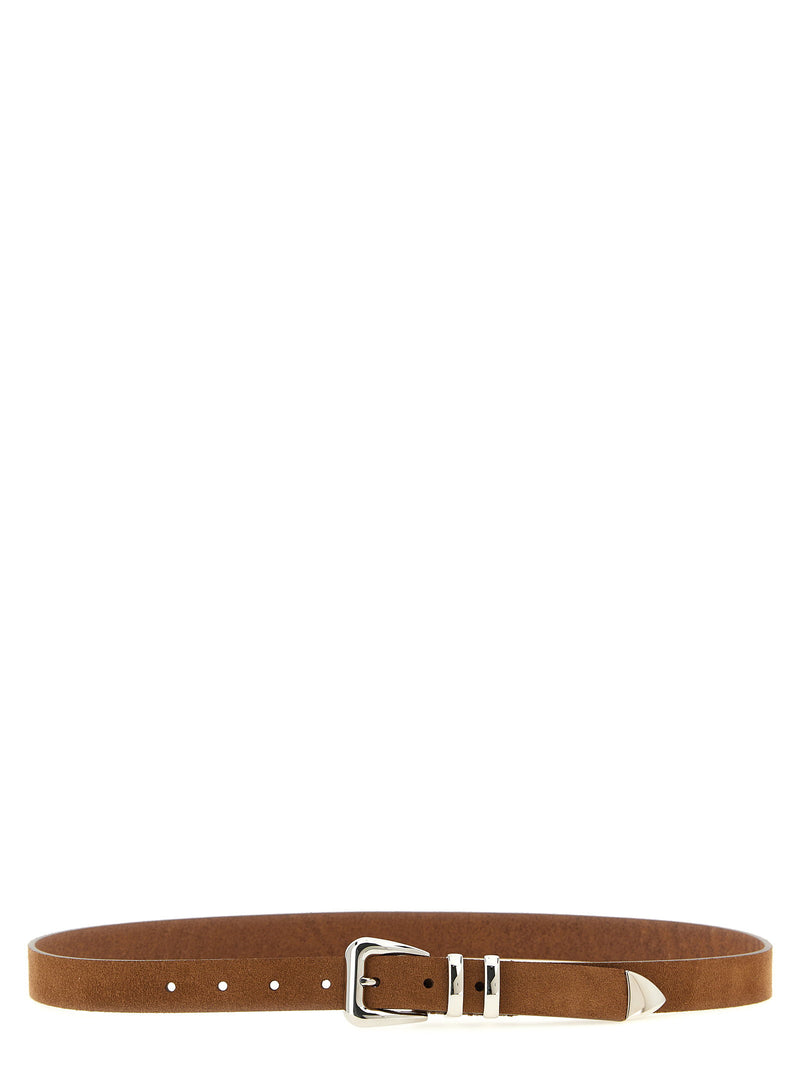 Brunello Cucinelli Brunello Cucinelli Metal Toe Cap Belt