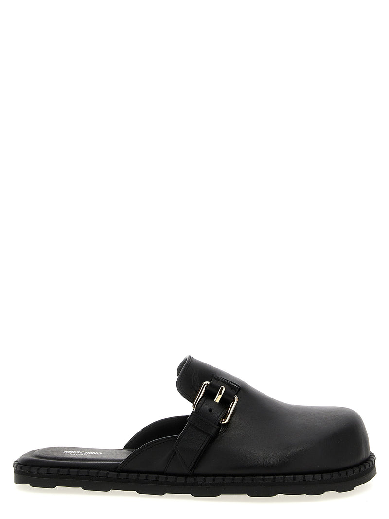 Moschino Birky Sabots | Urbalenti™ NYC