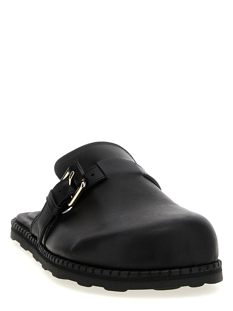 Moschino Birky Sabots | Urbalenti™ NYC