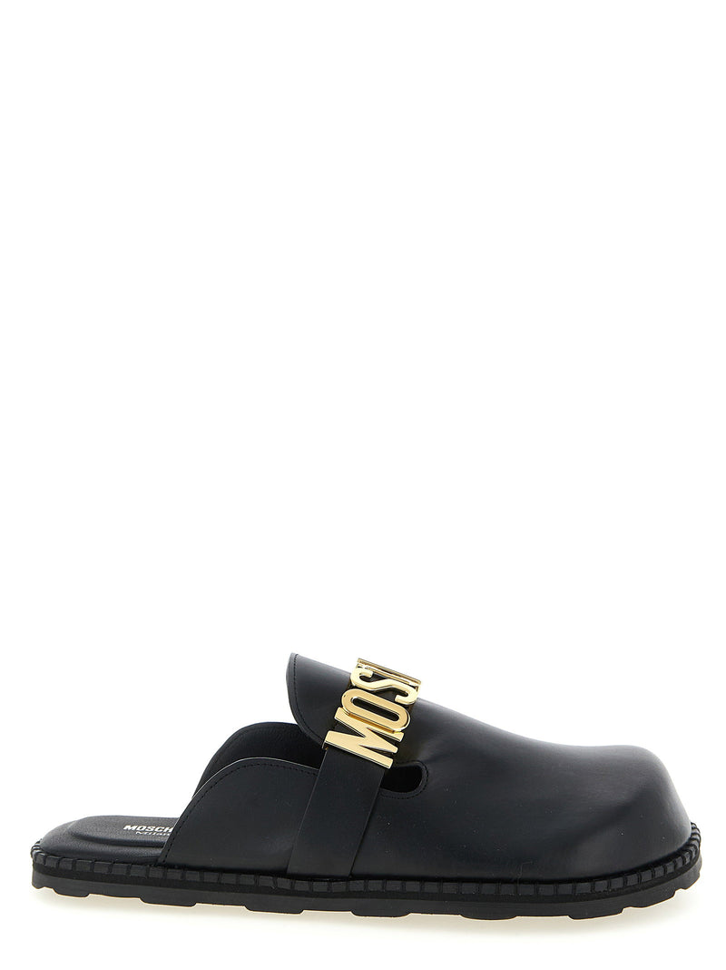 Moschino Moschino Leather Sabots