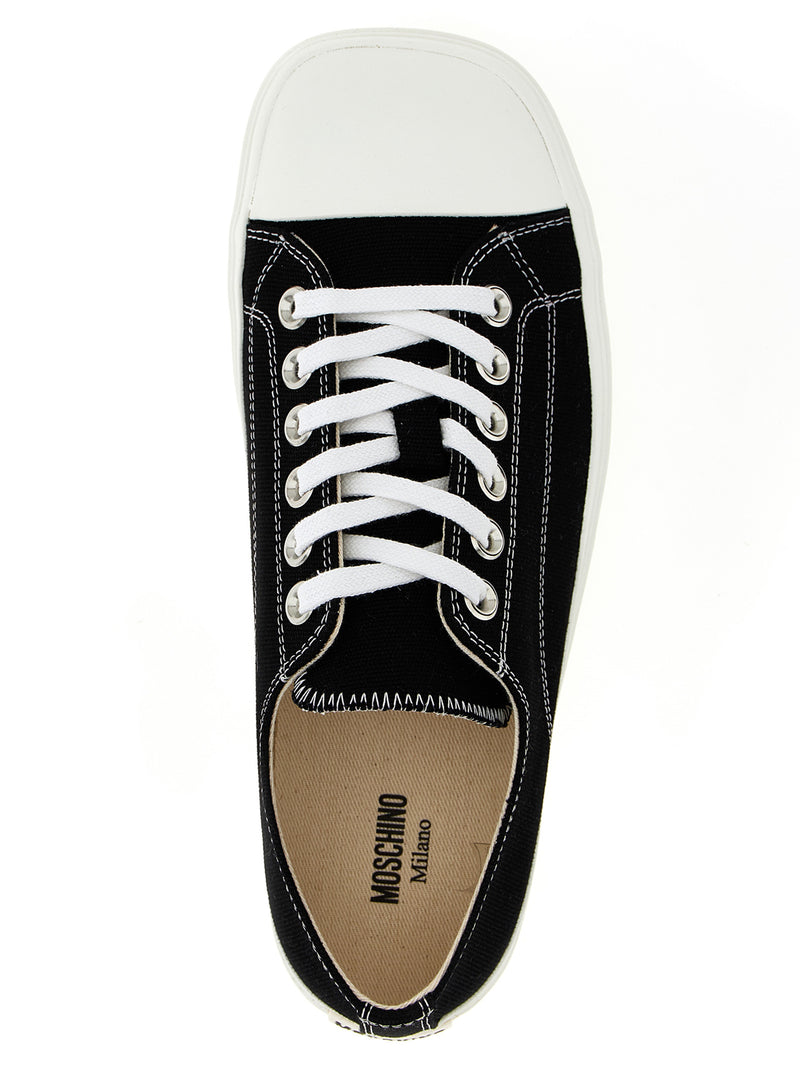 Moschino Edge Sneakers - Canvas - Style 3G0NGR000A | Urbalenti | Urbalen... | Urbalenti™ NYC