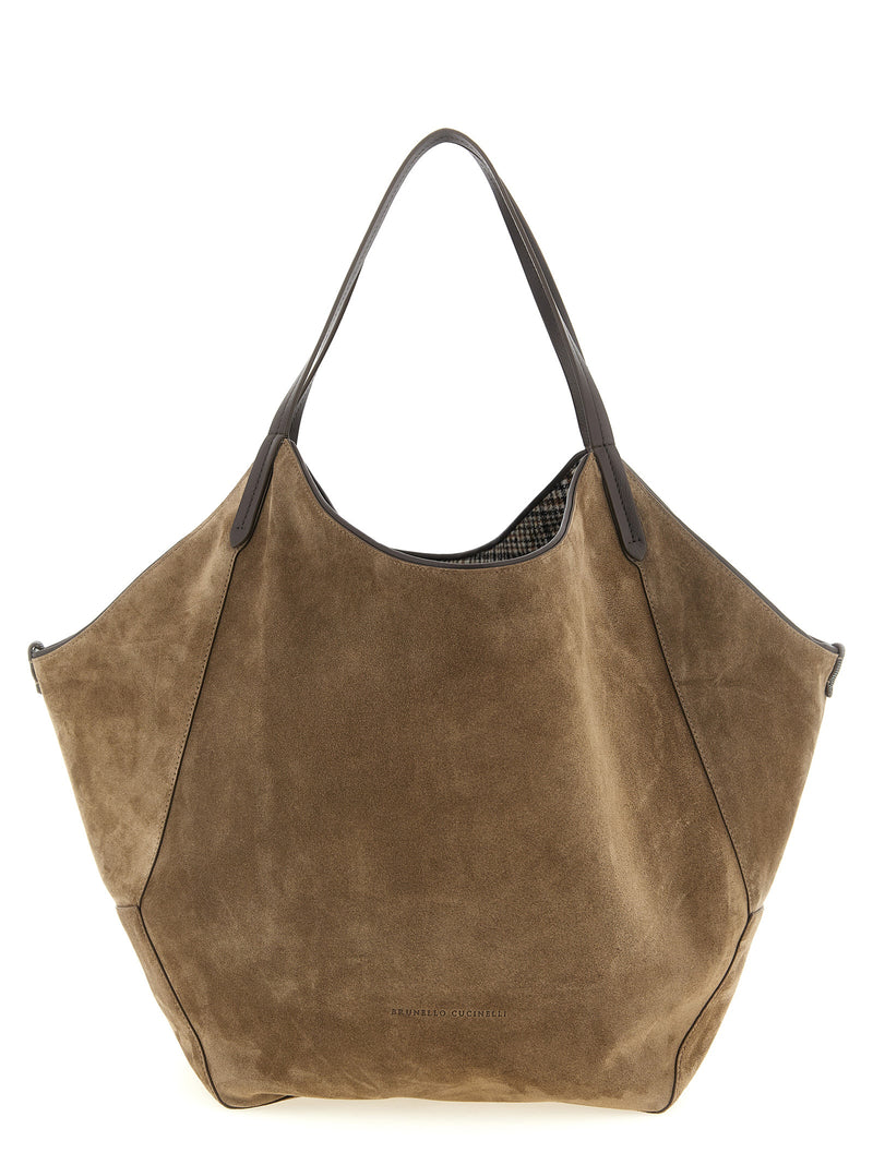Brunello Cucinelli Brunello Cucinelli Monile Reversible Shopping Bag