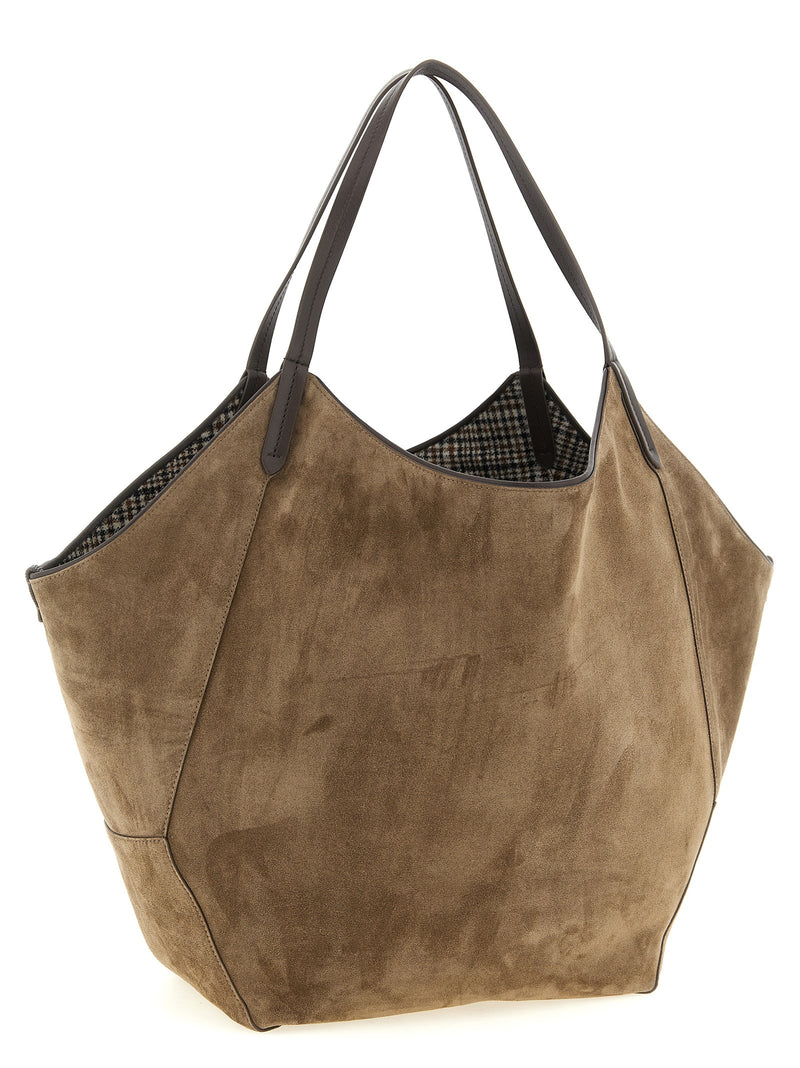 Brunello Cucinelli Brunello Cucinelli Monile Reversible Shopping Bag