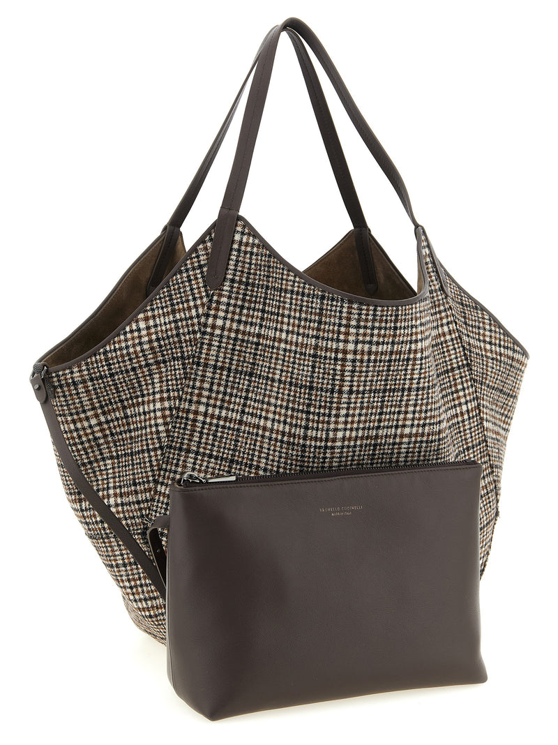 Brunello Cucinelli Brunello Cucinelli Monile Reversible Shopping Bag