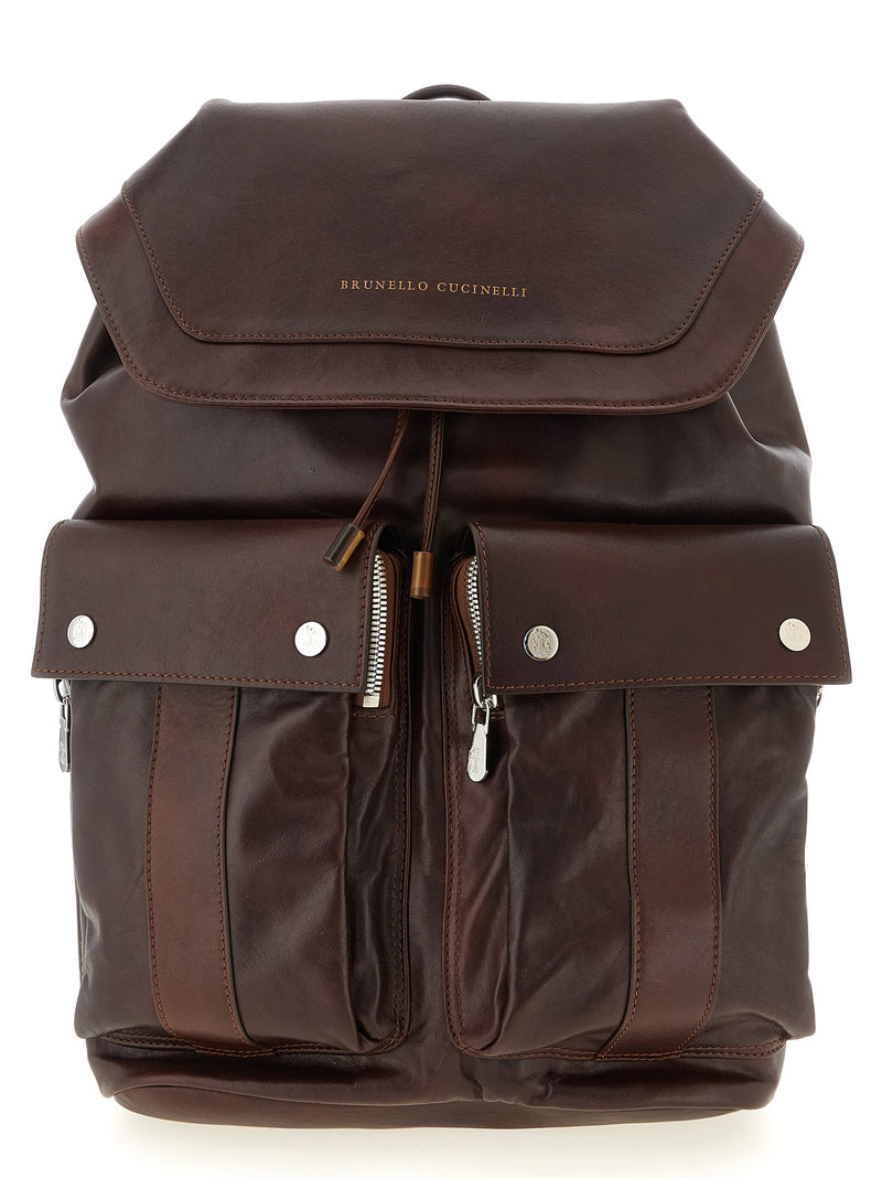 Brunello Cucinelli Leisure Backpack | Urbalenti™ NYC