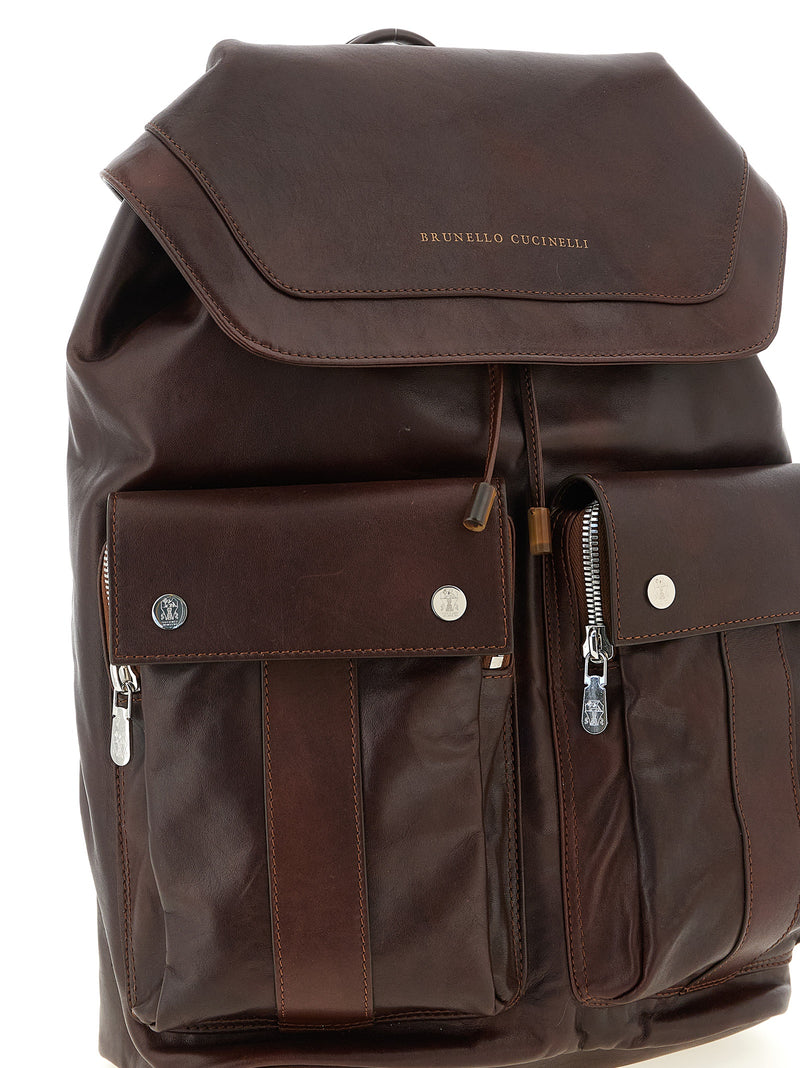 Brunello Cucinelli Leisure Backpack | Urbalenti™ NYC