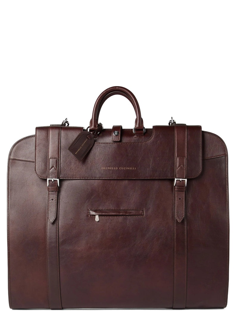 Brunello Cucinelli Brunello Cucinelli Leather Garment Holder