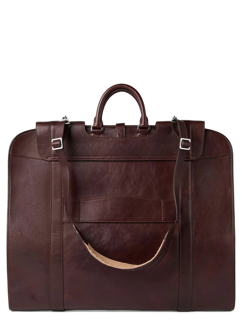 Brunello Cucinelli Brunello Cucinelli Leather Garment Holder