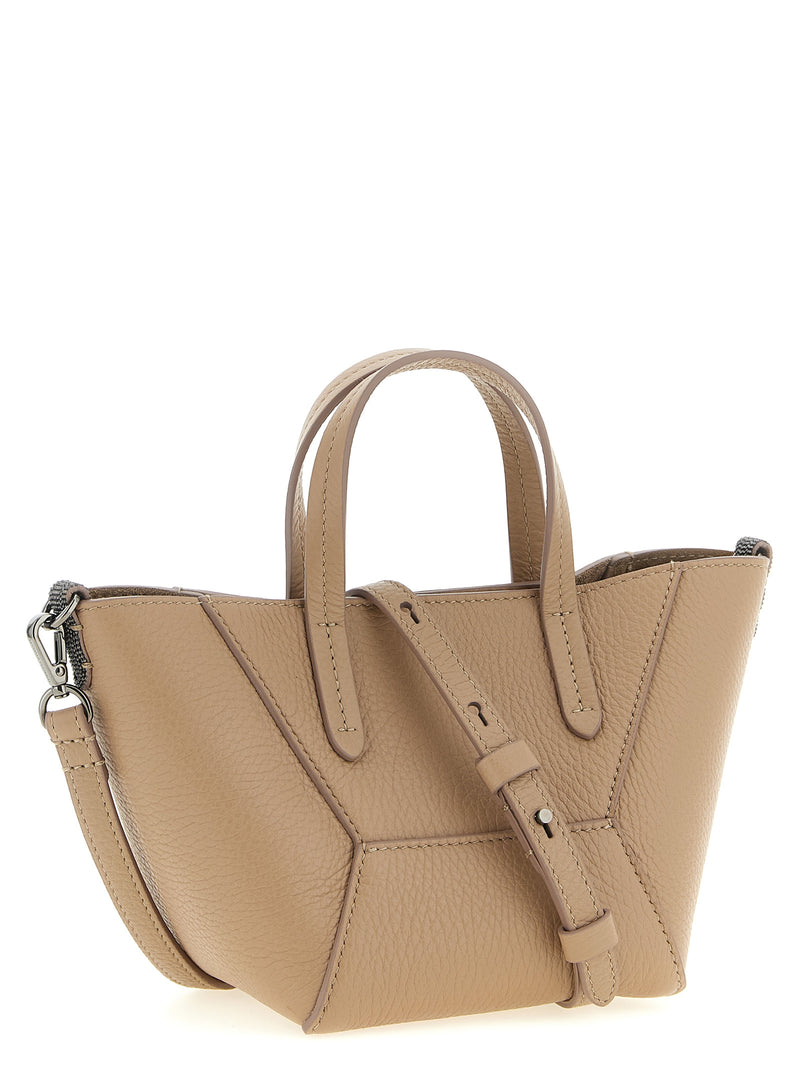 Brunello Cucinelli Bc Duo Mini Handbag - Leather Mini - Style 5C2767 | URBALENTI™