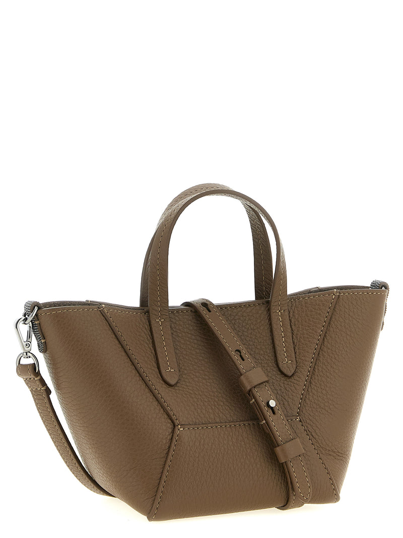 Brunello Cucinelli Bc Duo Mini Handbag - Leather - Style 5C9357 | URBALENTI ™