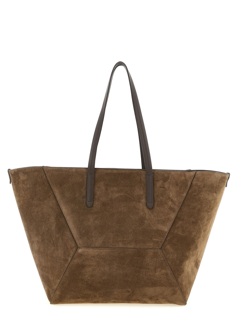 Brunello Cucinelli Bc Duo Maxi Shoulder Bag | Urbalenti™ NYC