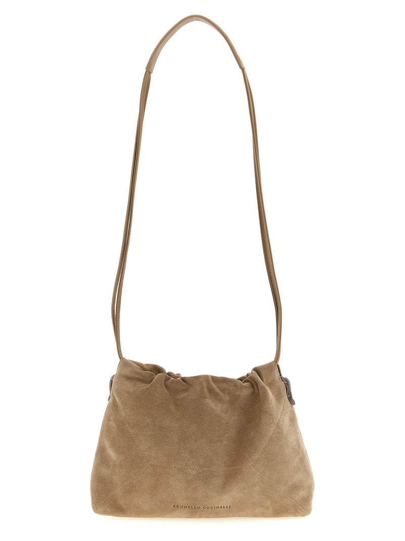 Brunello Cucinelli Bc Duo Pouch - Suede - Style 8C2767 | Urbalenti | Urb... | Urbalenti™ NYC