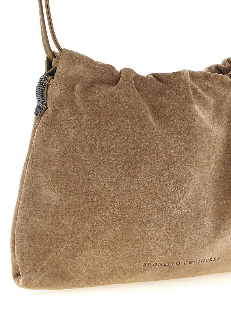 Brunello Cucinelli Bc Duo Pouch - Suede - Style 8C2767 | Urbalenti | Urb... | Urbalenti™ NYC
