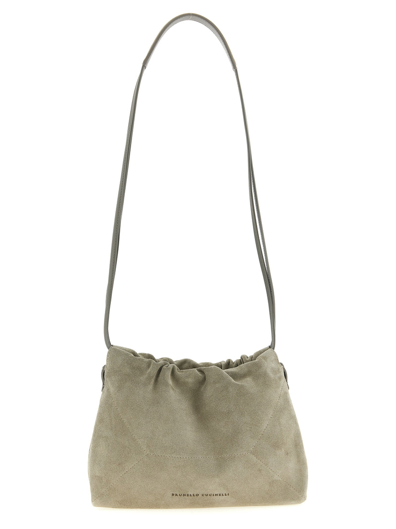 Brunello Cucinelli Bc Duo Pouch - Suede - Style 8C8850 | Urbalenti | Urb... | Urbalenti™ NYC