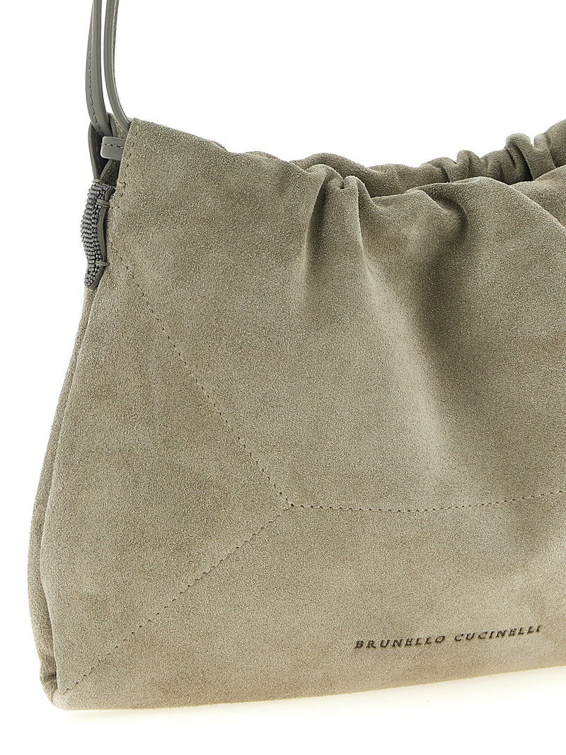 Brunello Cucinelli Bc Duo Pouch - Suede - Style 8C8850 | Urbalenti | Urb... | Urbalenti™ NYC