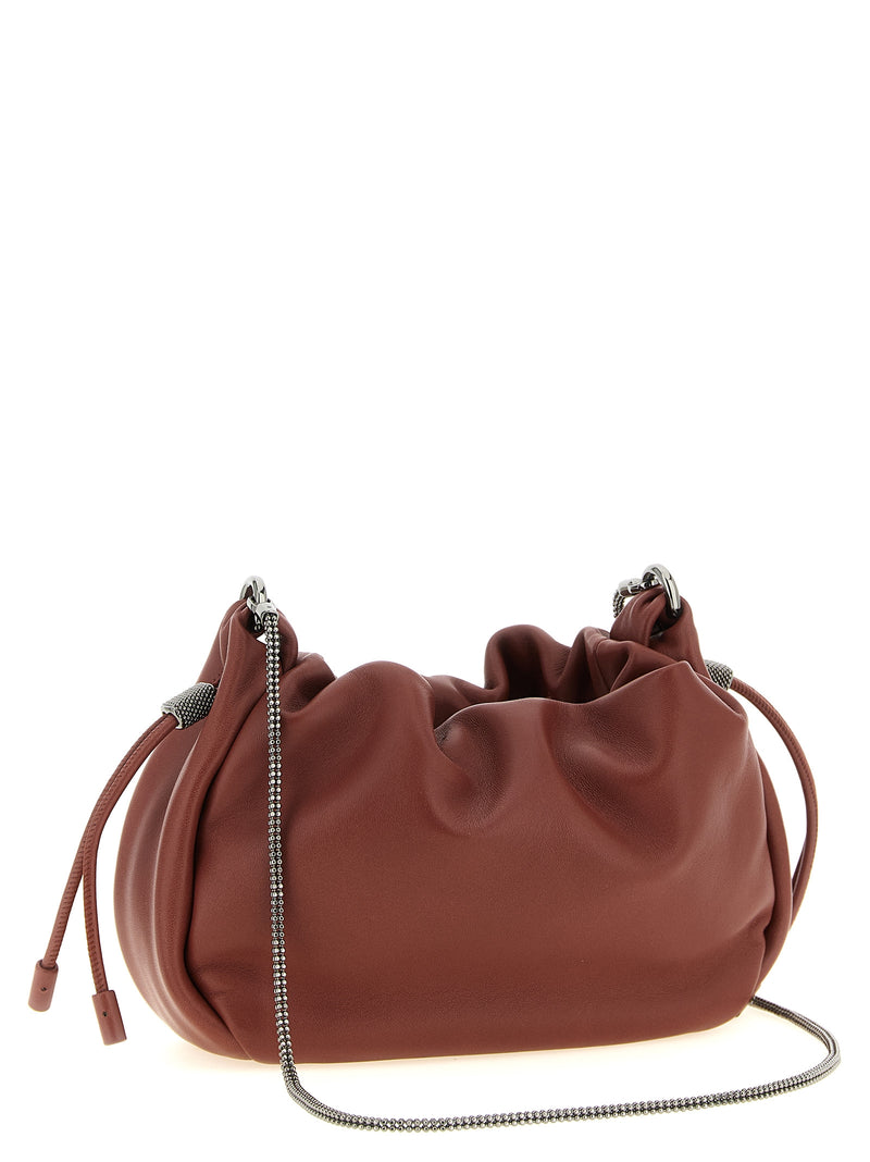 Brunello Cucinelli Bucket Mellow Mini Crossbody Bag | Urbalenti | Urbale... | Urbalenti™ NYC