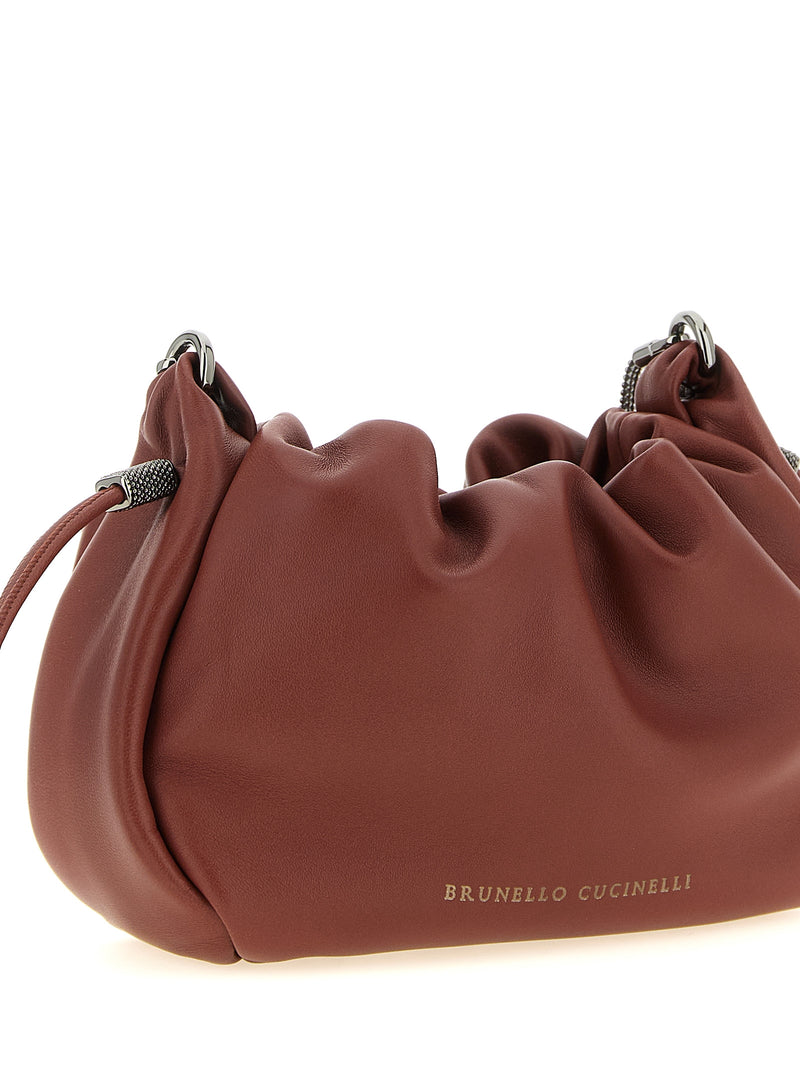Brunello Cucinelli Bucket Mellow Mini Crossbody Bag | Urbalenti | Urbale... | Urbalenti™ NYC