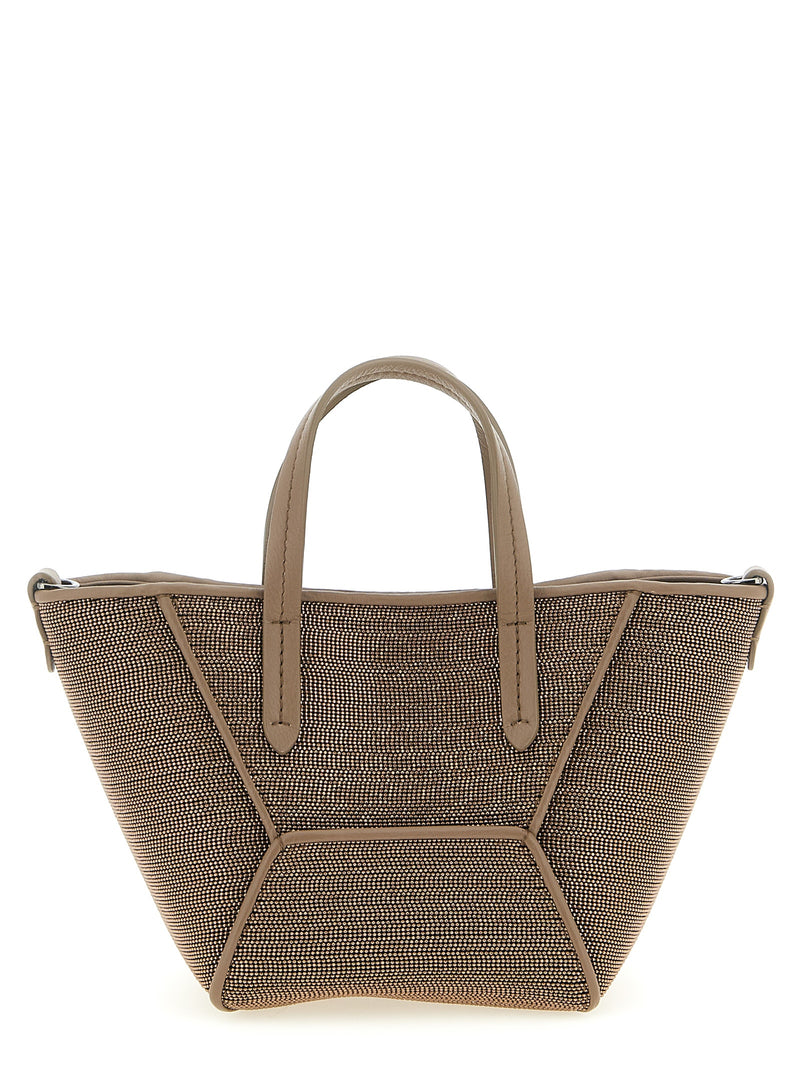 Brunello Cucinelli Bc Duo Precious Mini Handbag | URBALENTI™