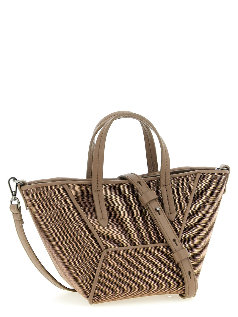 Brunello Cucinelli Bc Duo Precious Mini Handbag | URBALENTI™