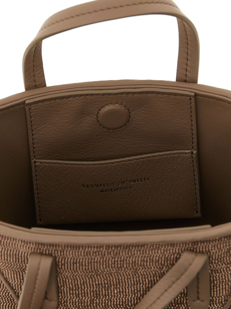 Brunello Cucinelli Bc Duo Precious Mini Handbag | URBALENTI™