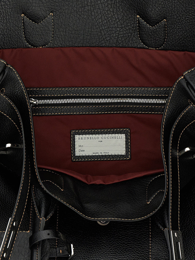 Brunello Cucinelli Brunello Cucinelli Weekender Country Bag