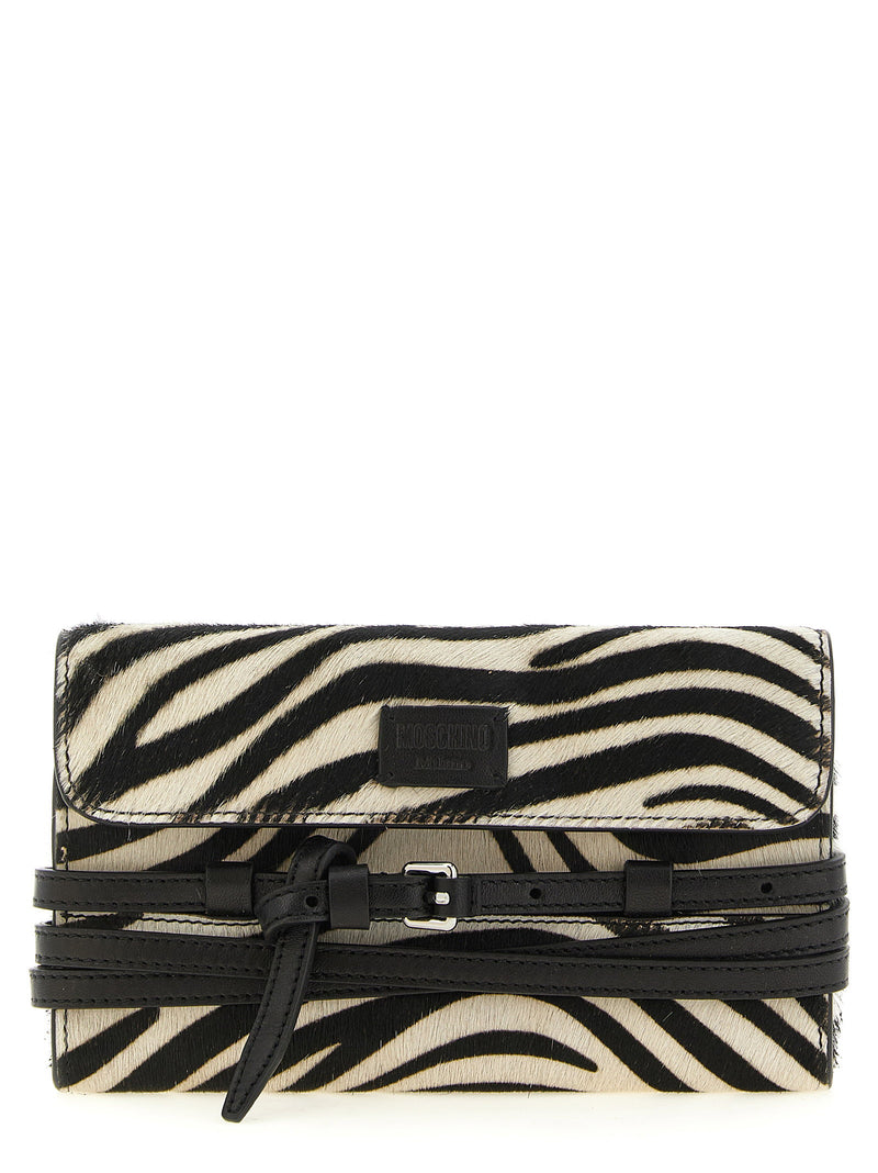 Moschino Moschino Tie Me Wallet On Chain