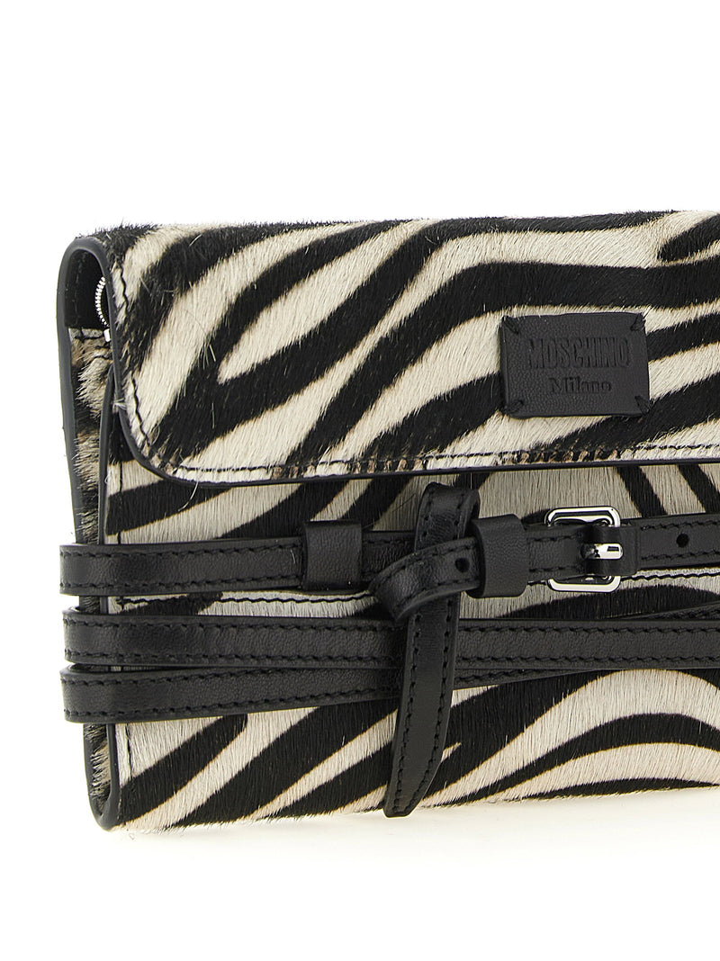 Moschino Moschino Tie Me Wallet On Chain