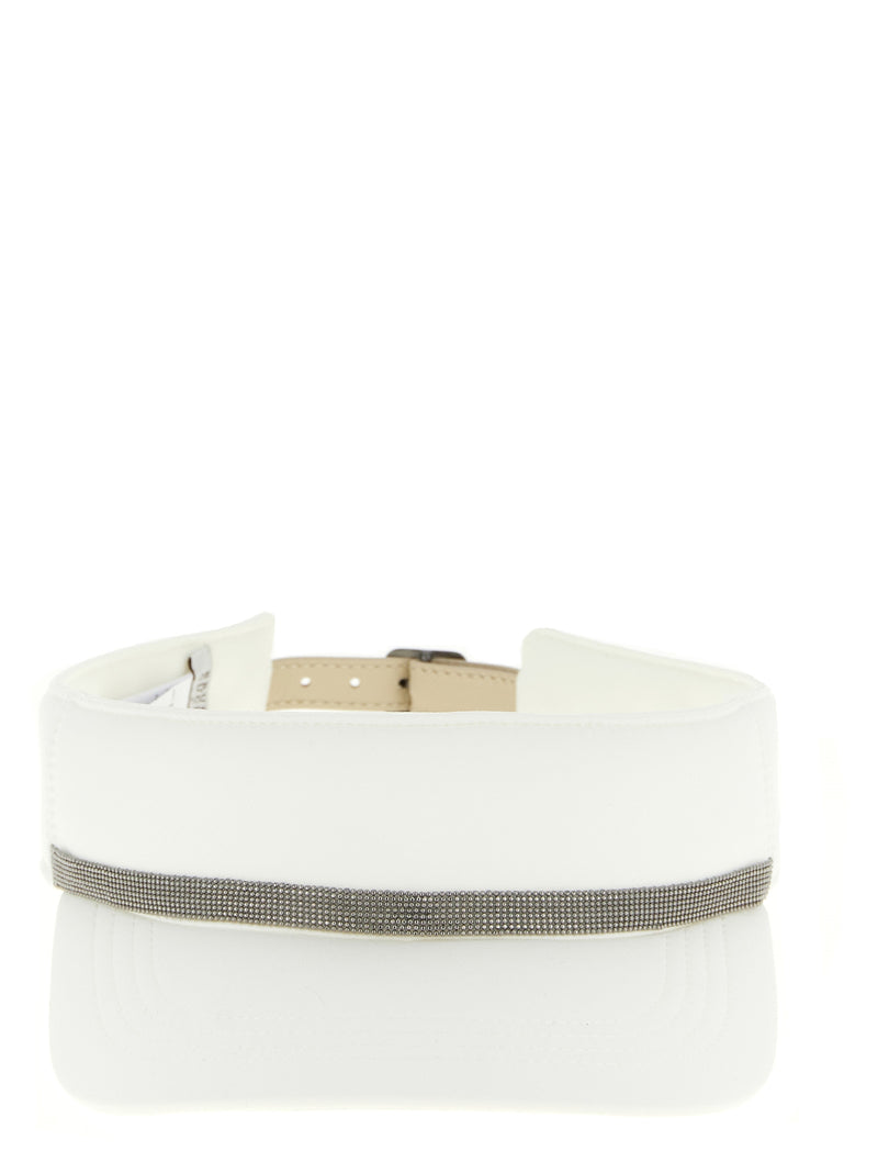 Brunello Cucinelli Brunello Cucinelli Monile Visor