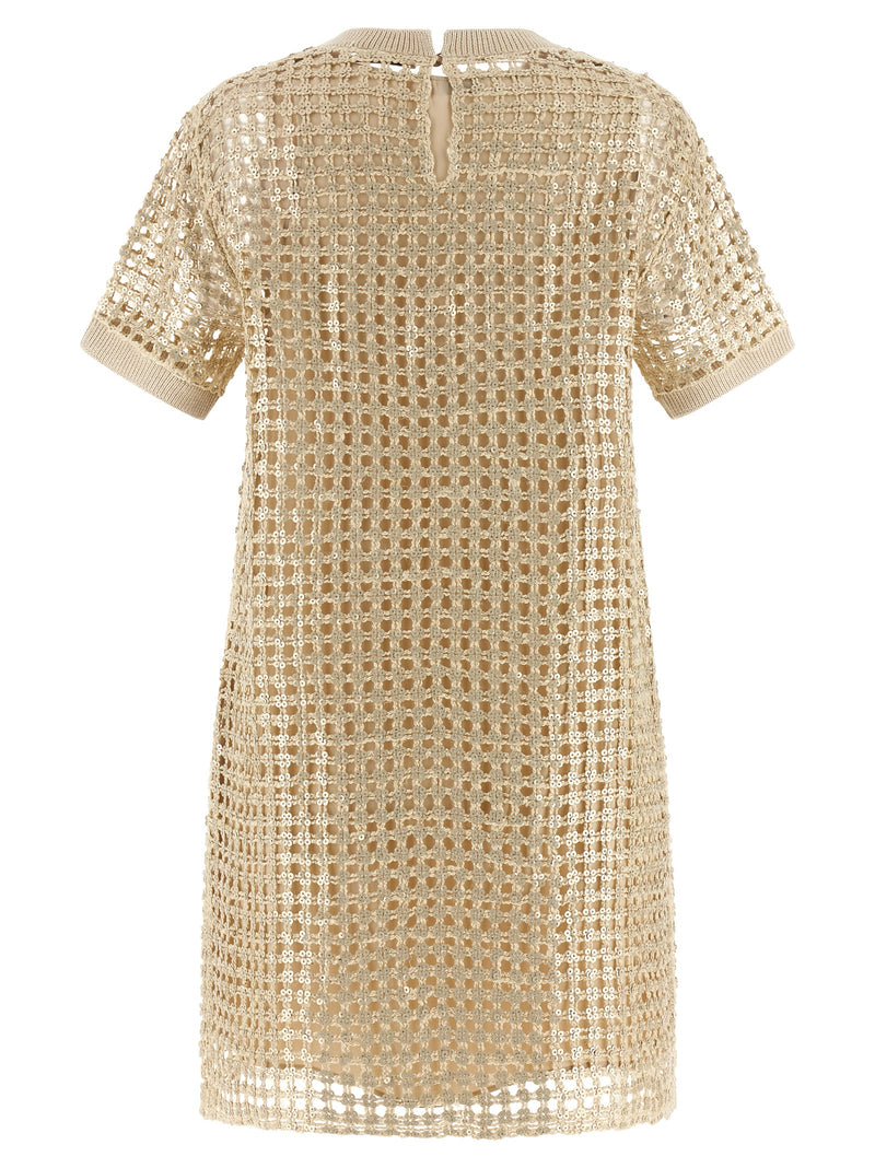 Brunello Cucinelli Dazzling Knit Dress | Urbalenti™ NYC