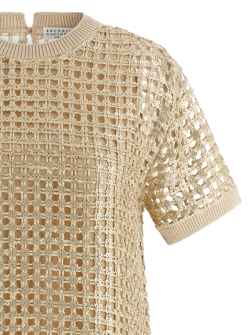 Brunello Cucinelli Dazzling Knit Dress | Urbalenti™ NYC