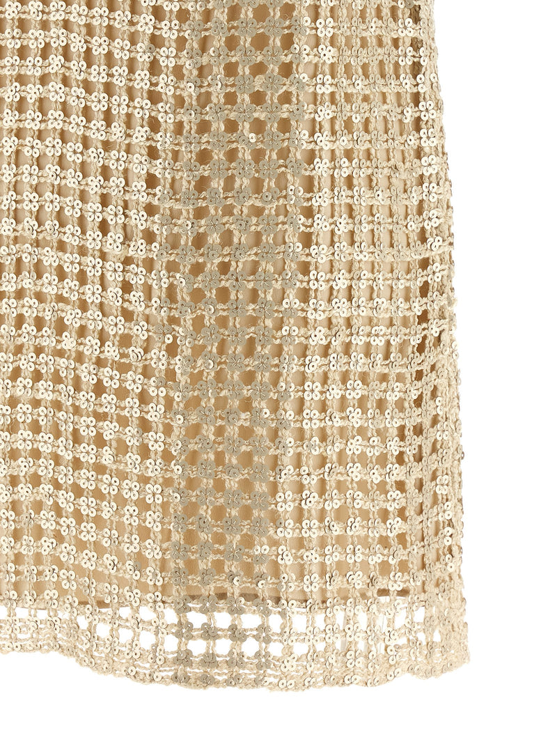 Brunello Cucinelli Dazzling Knit Dress | Urbalenti™ NYC
