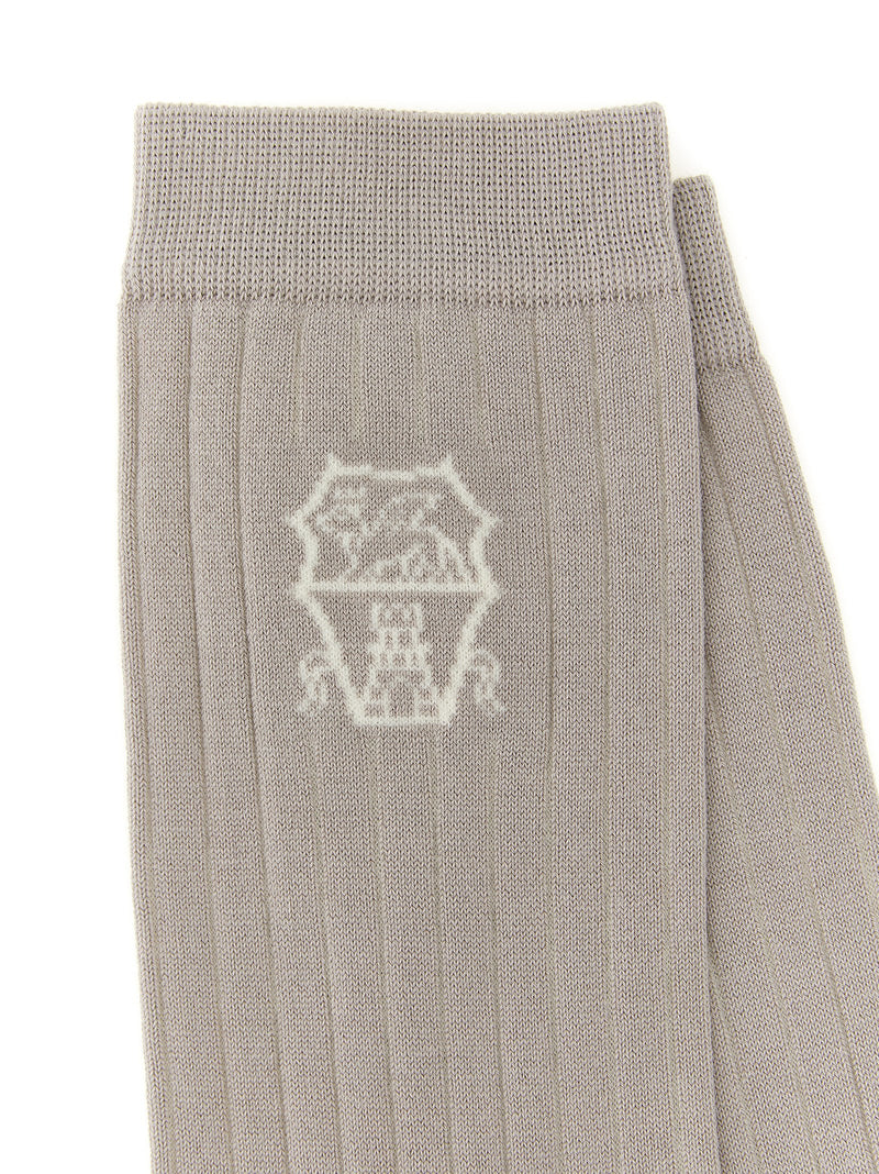 Brunello Cucinelli Brunello Cucinelli Socks Coat Of Arms Of Solomeo