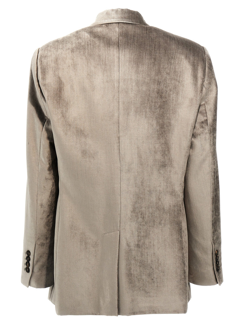 Brunello Cucinelli Brunello Cucinelli Single-breasted Chenille Blazer