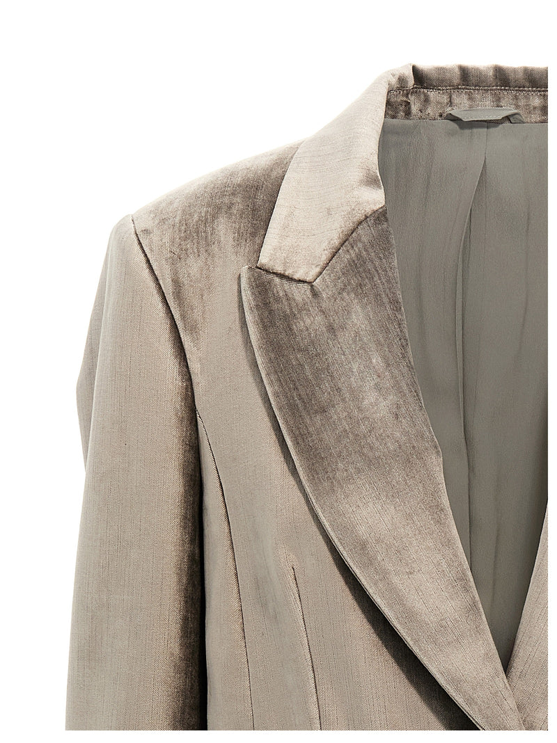 Brunello Cucinelli Brunello Cucinelli Single-breasted Chenille Blazer