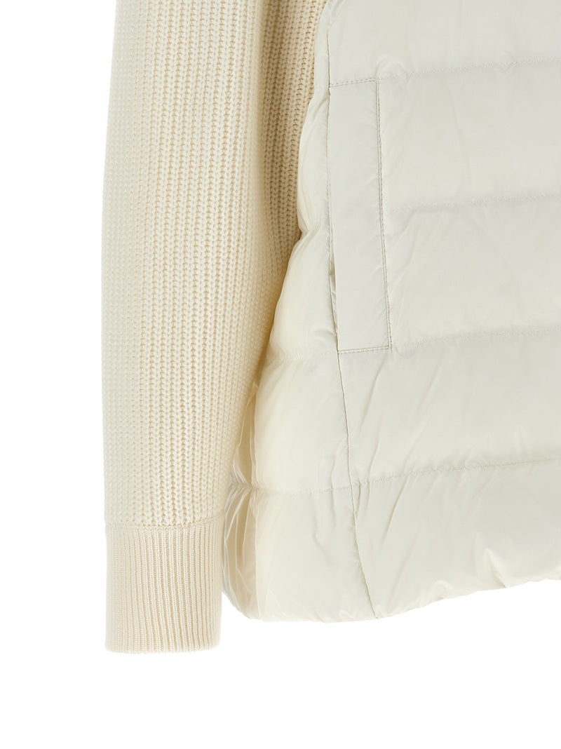 Brunello Cucinelli Brunello Cucinelli Shiny Zipper Pull Down Jacket
