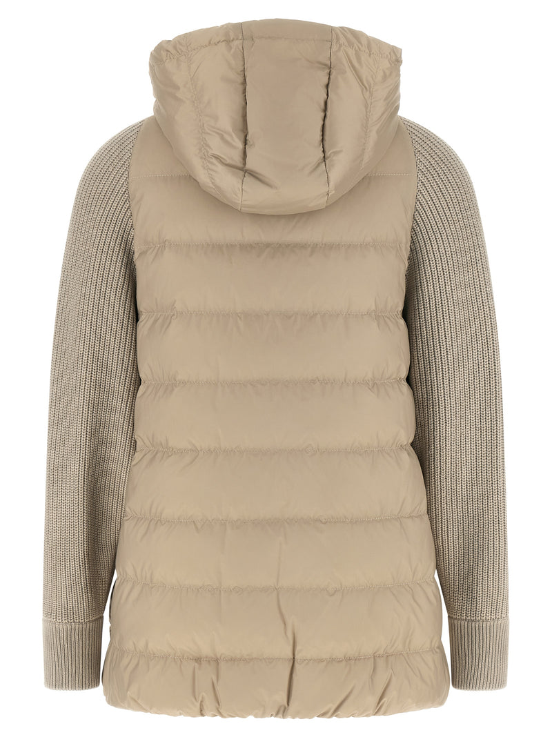 Brunello Cucinelli Brunello Cucinelli Shiny Zipper Pull Down Jacket