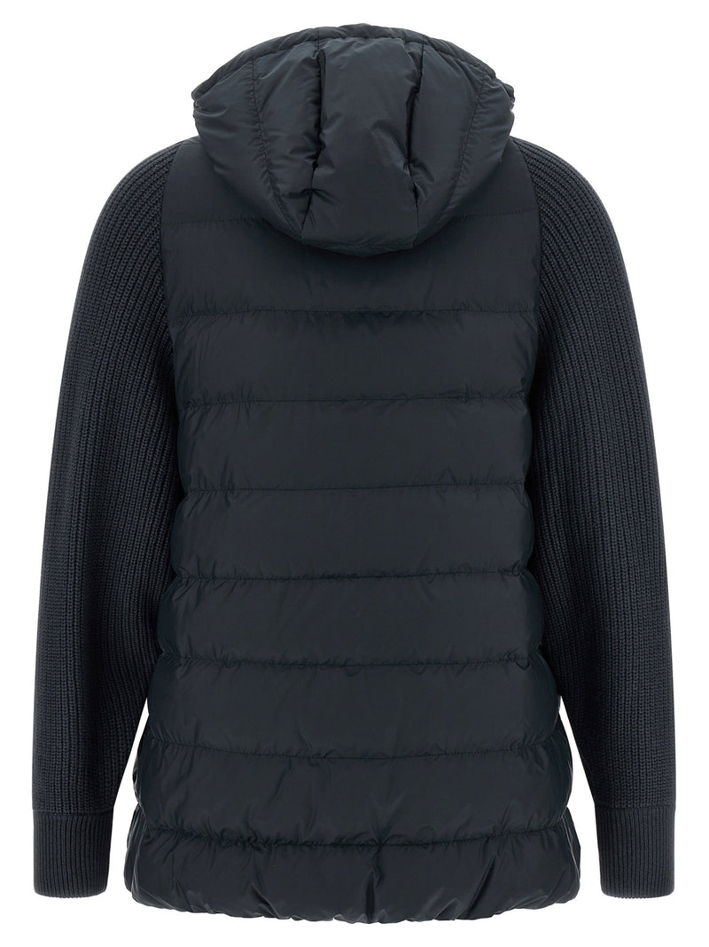 Brunello Cucinelli Brunello Cucinelli Shiny Zipper Pull Down Jacket