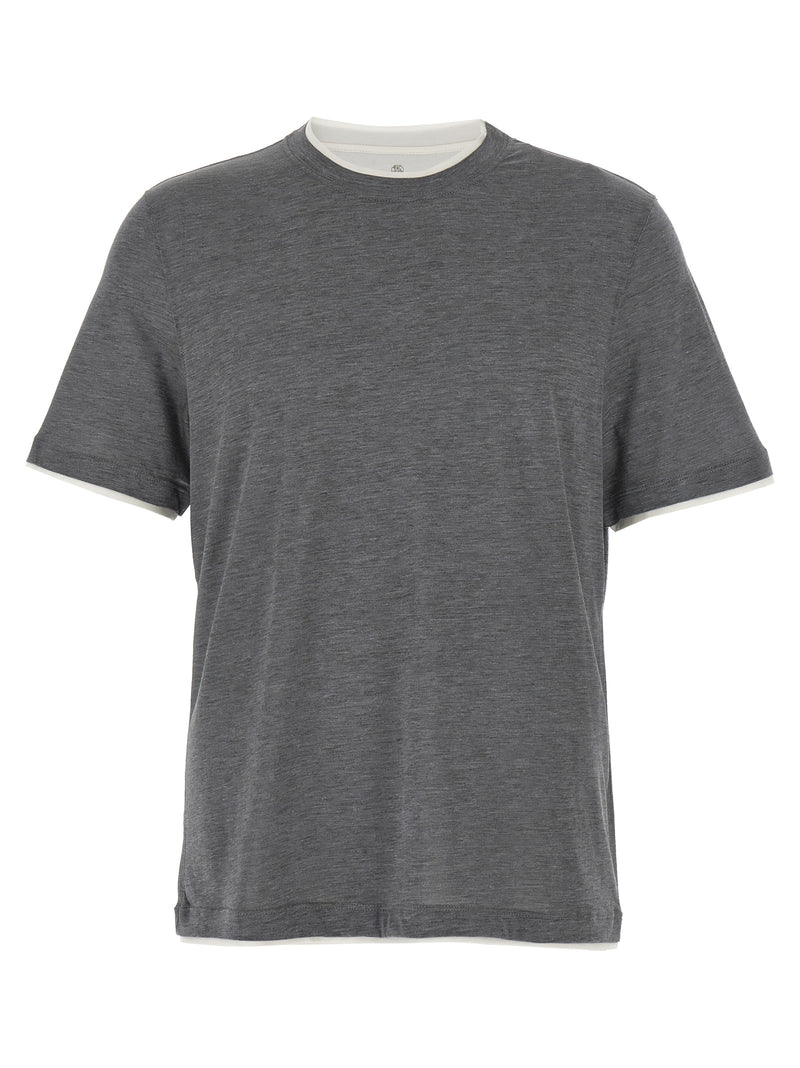 Brunello Cucinelli Brunello Cucinelli Layered T-shirt