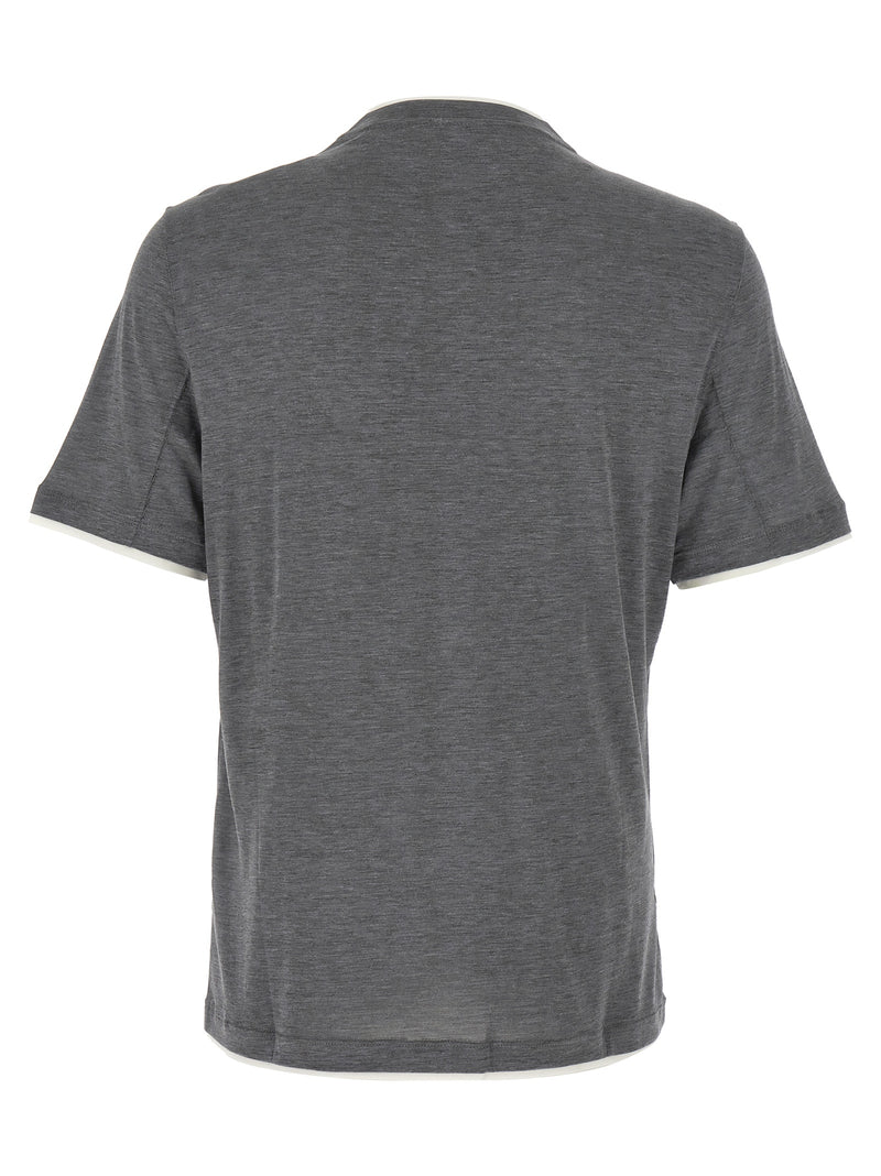 Brunello Cucinelli Brunello Cucinelli Layered T-shirt