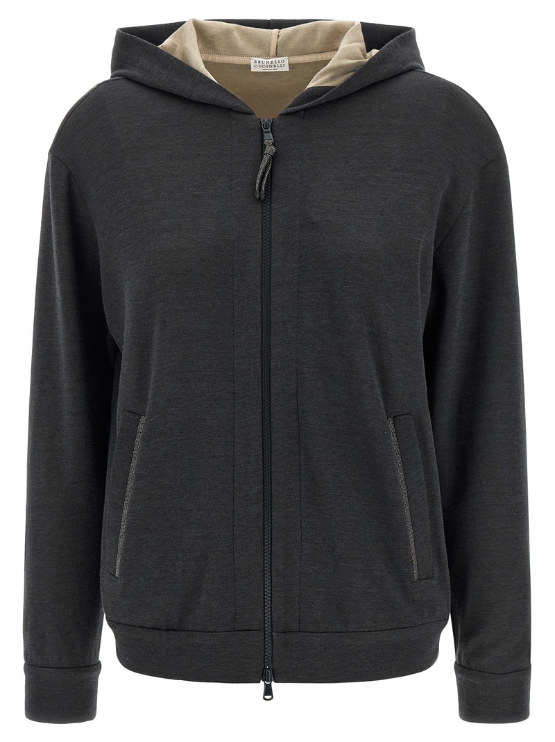 Brunello Cucinelli Monile Hoodie | Urbalenti™ NYC