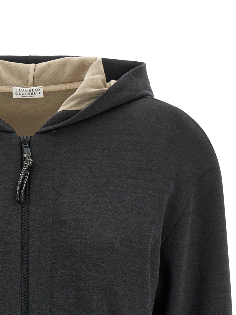 Brunello Cucinelli Monile Hoodie | Urbalenti™ NYC