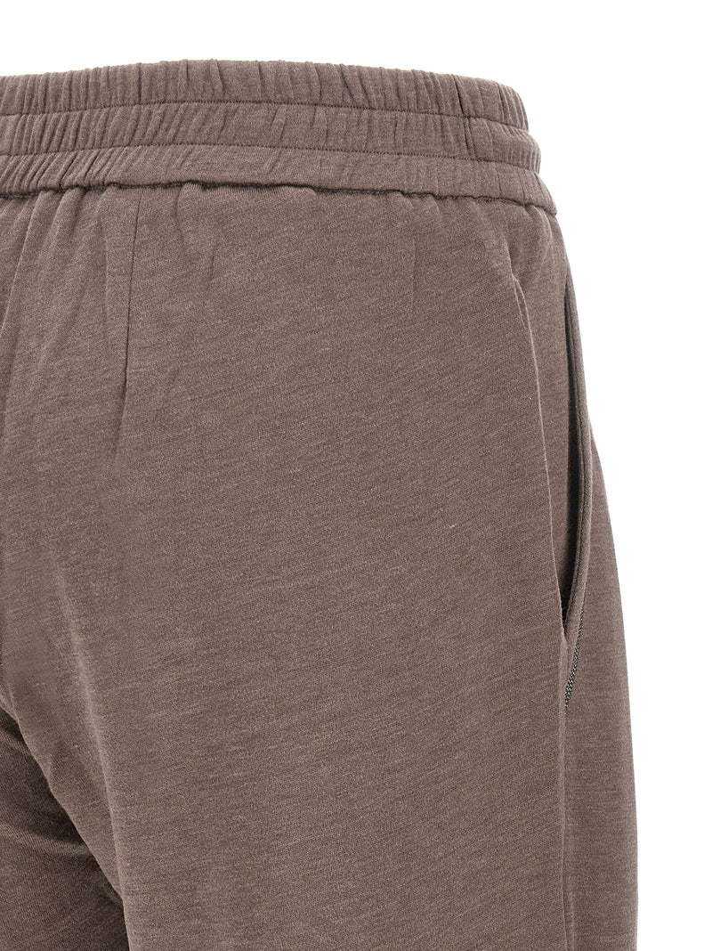 Brunello Cucinelli Shiny Pocket Detail Joggers Variant 2 | Urbalenti™ NYC