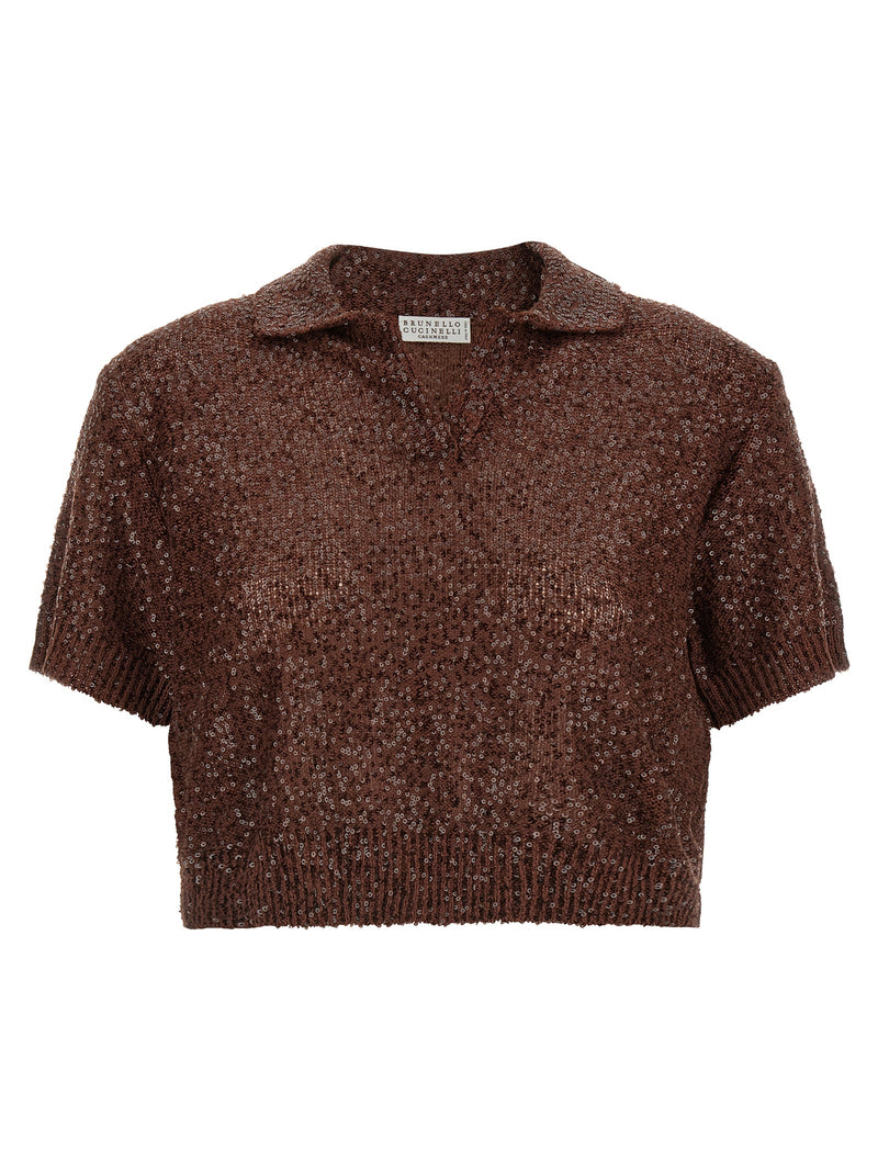 Brunello Cucinelli Brunello Cucinelli Knitted Polo Shirt