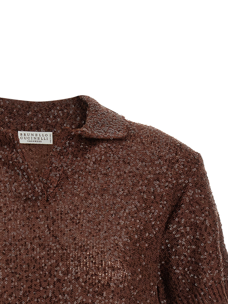 Brunello Cucinelli Brunello Cucinelli Knitted Polo Shirt